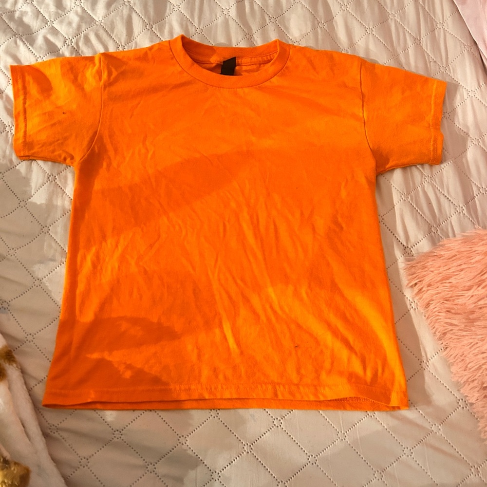 Bright Orange Kids T-Shirt